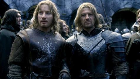The Armor Of Gondor Of Boromir Sean Bean In The Lord Of The Rings