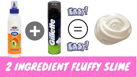 How To Make Fluffy Slime With Shaving Cream And Water How To Make Slime How To Make Slime With