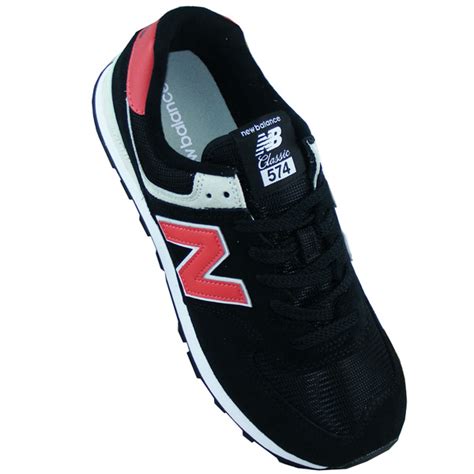 Kirimkan ini lewat email blogthis! New Balance ML 574 SMP Herren Sneaker schwarz - meinsportline.de