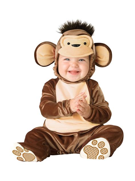 Incharacter Costumes Babys Mischievous Monkey Costume Tan X Small