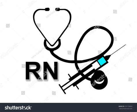 Registered Nurse Rn Stock Illustration 101129053 Shutterstock