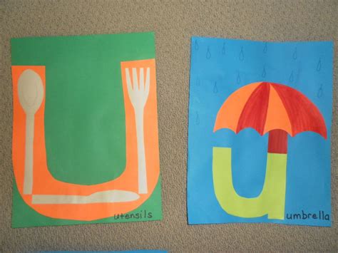 Letter U Crafts Letter U Crafts Alphabet Crafts Preschool Letter Crafts