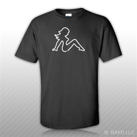 Mudflap Girl T Shirt Tee Shirt S M L Xl 2xl 3xl Cotton 2 Trucker Ebay