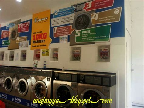 Adakah anda masih belum pernah. Dobi Layan Diri - Laundry Bar