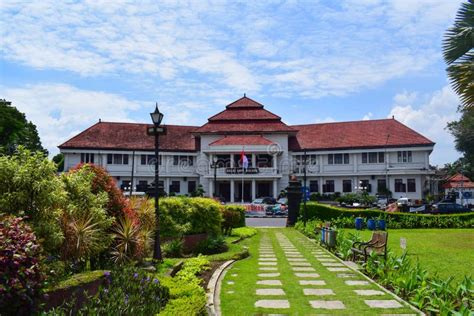 View Of Malang City Hall Balai Kota Malang Government Office And