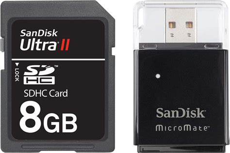 Sandisk Ultra Ii Sdhc 8gb Sdhc 15mbs Memory Card Uk