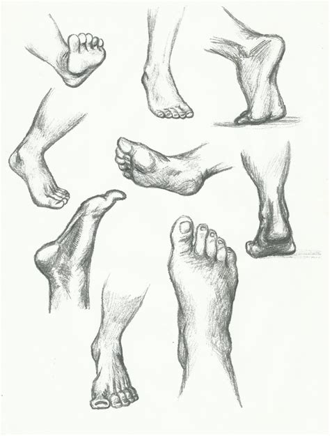 Daily Sketch Foot Study By Pixel Slinger On Deviantart