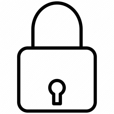 Encryption Firewall Lock Password Protection Secure Security Icon