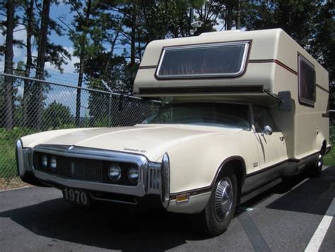 Funky And Rare Car Camper 1970 Oldsmobile Toronado Gt Rv Motorhome