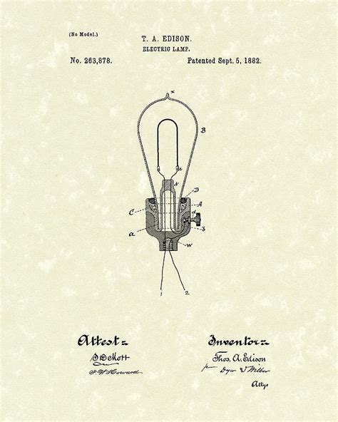 Thomas Edison Light Bulb Drawing At Getdrawings Free Download