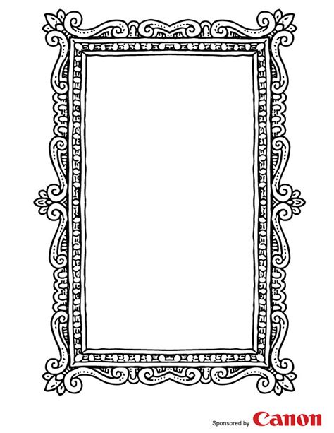 4x6 Picture Frame Template Printable Printable Templates