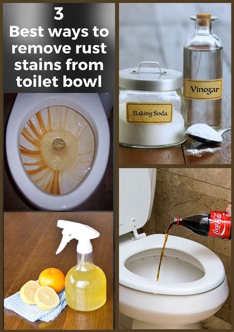 3 Best Ways To Remove Rust Stains From The Toilet Bowl Remove Rust