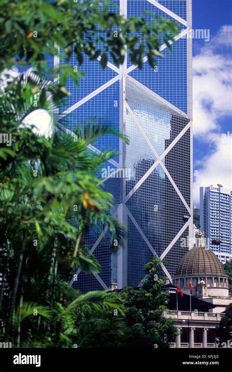 Bank Of China Legislative Council Building Hong Kong Stock Photo Alamy