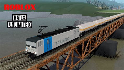 Roblox Rails Unlimited Remastered Electric Container Trainpool Youtube