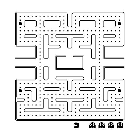 Download Party Pacman Square Angle Maze Free Download Image Hq Png