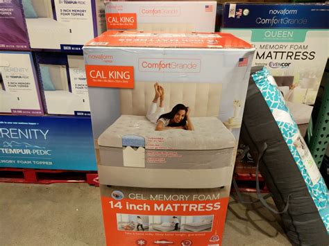 Novaform sells seven mattress toppers; Novaform ComfortGrande Cal King Gel Memory Foam Mattress ...