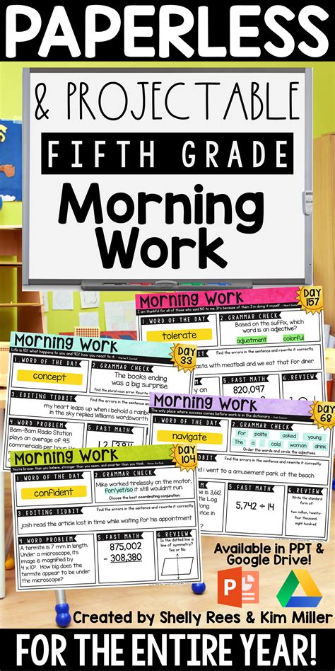 13 Worksheets For 4th Grade Morning Work Edea Smith