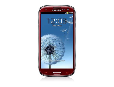Samsung Galaxy S3 Red Full Specs And More Samsung Uk