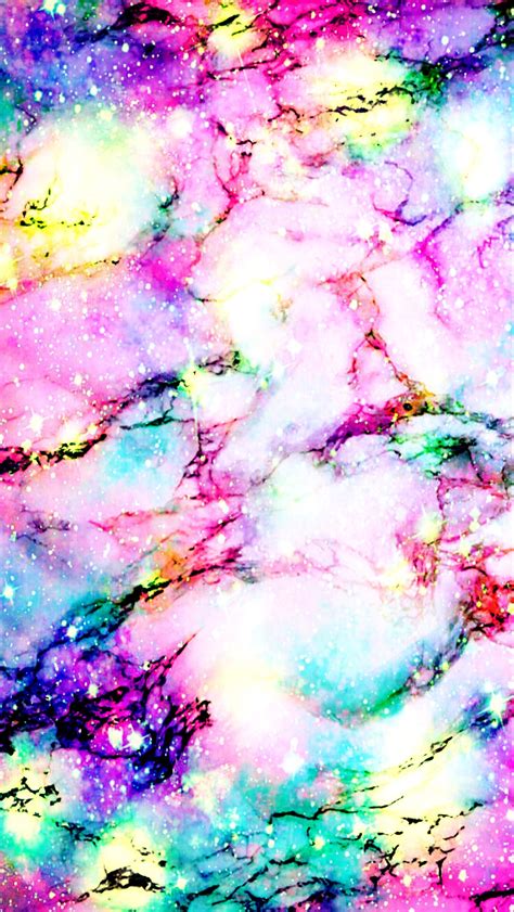 Freetoedit Marble Glitter Sparkle Colorful Galaxy Cute