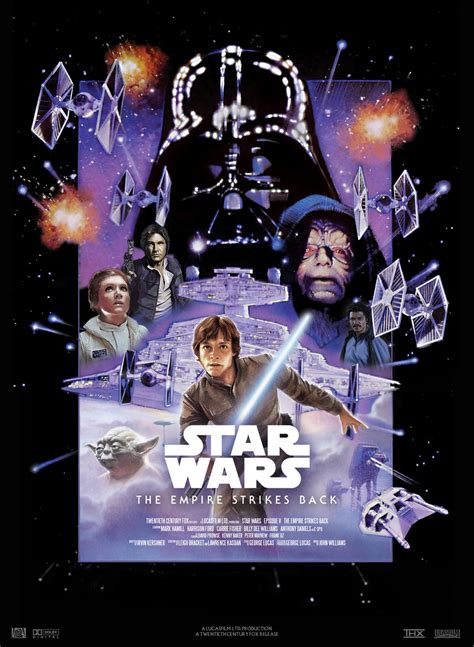 Star Wars V Empire Strikes Back Movie Poster By Nei1b On Deviantart