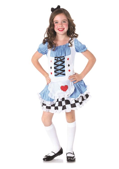 Miss Wonderland Childrens Costume Fancy Dress Halloween Costumes