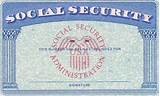 Social Security Template Photos