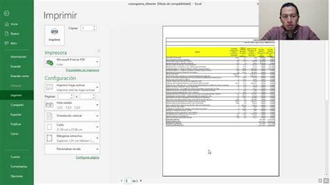 Imprimir En Excel El TamaÑo Que Desees Y En 1 Sola Hoja En Menos De 1