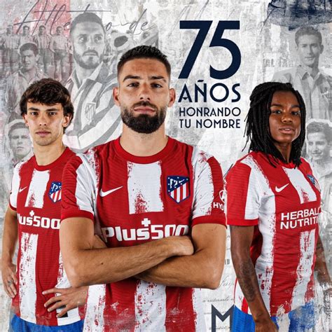 أتلتيكو مدريد يكشف عن قمصانه الأربعة فى الموسم الجديد صور اليوم السابع