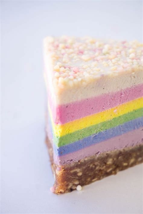 Rainbow Cheesecake The Tasty K