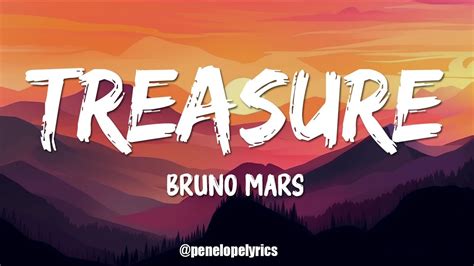 Treasure Lyrics Bruno Mars Youtube