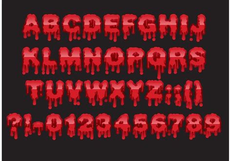 Dripping Blood Font