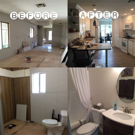 Before And After Orange County Mobile Home Remodeling