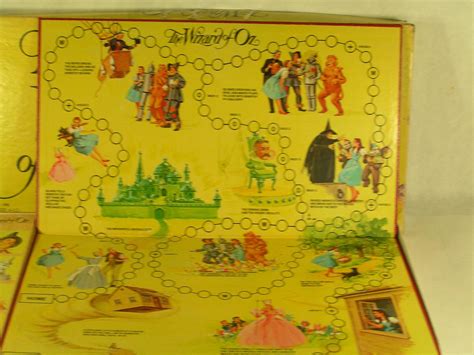 The Wizard Of Oz Board Game 1974 By Cadaco Vintage 406 Complete
