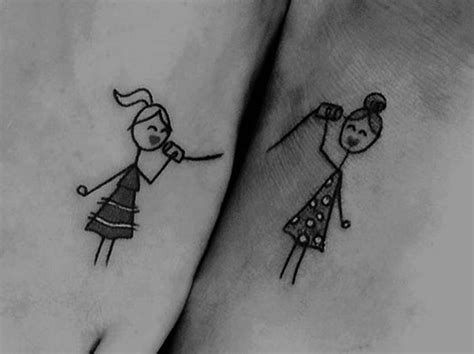 65 Matching Sister Tattoo Designs To Get Your Feelings Inked