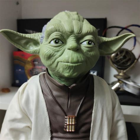 45cm Master Yoda Realistic Star Wars Jakks Pacific Figure Game Toy