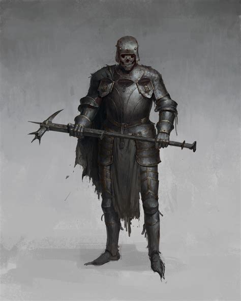 Bogdan Rezunenko Kai Fine Art Undead Warrior Fantasy Character