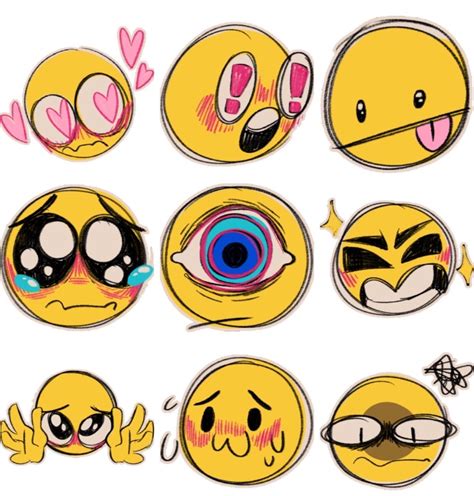 Pin By 𝐋𝐚𝐢𝐧𝐞 ︎☠︎︎ ︎ On ･ω･つ⊂･ω･ Emoji Art Emoji Drawings Cute Memes