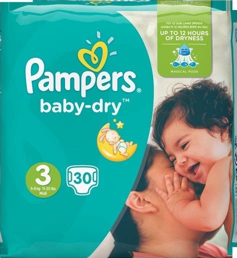 Pampers Πάνες με Αυτοκόλλητο Baby Dry Magical Pods No 3 για 5 9kg