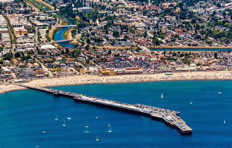 Boardwalk Theme Park Beach Concerts And Movie Scenes In Santa Cruz