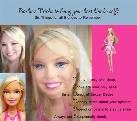 exposing the roots of what it really means to be blonde the blonde stereotypes defined by barbie