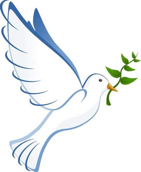 Descending Dove Clipart Christian Dove Symbol A Dove The Bird Of