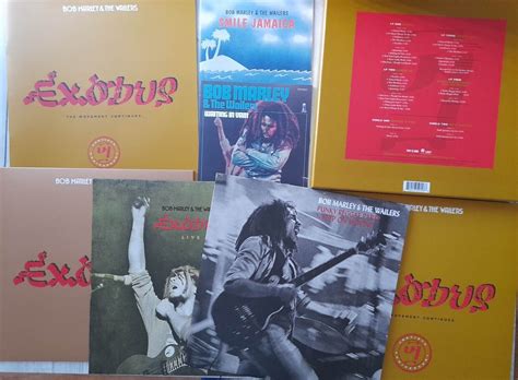 Bob Marley Exodus 40th Anniversary Super Deluxe Edition 3 Lp2 X7