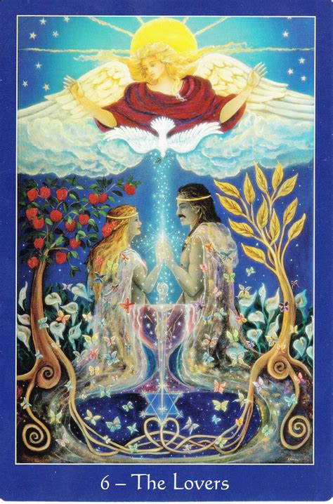 Keywordsphrases Associated With The Lovers Tarot Card Upright Love