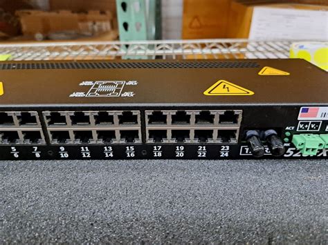 New Red Lion Controls 526fx2 St Industrial Ethernet Switch 24 Ports
