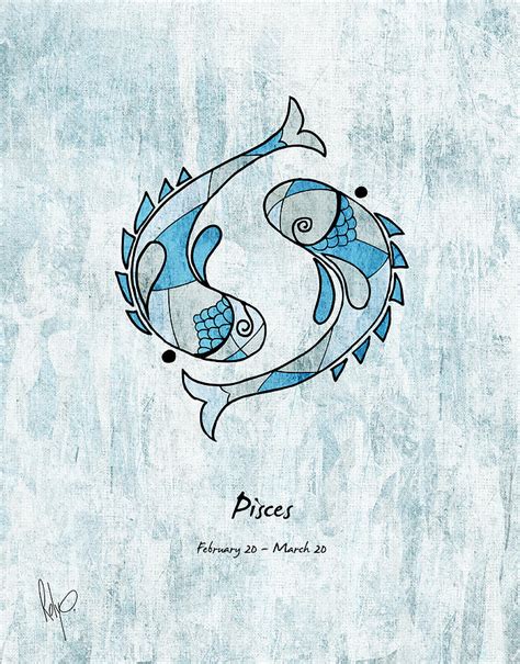 Pisces Artwork Drawing By Roly Orihuela