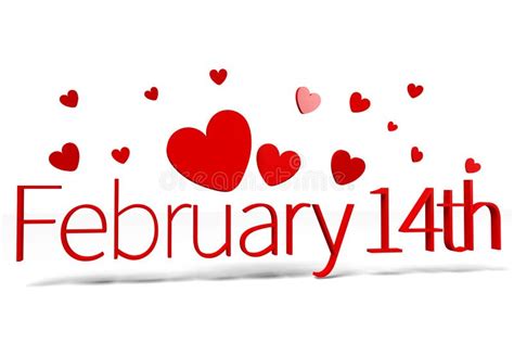 3d Graphics Valentines Day 14th February Hearts Happy Valentines