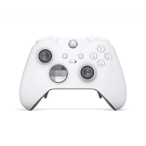 Microsoft Official Xbox One Elite Wireless Controller White Microsoft