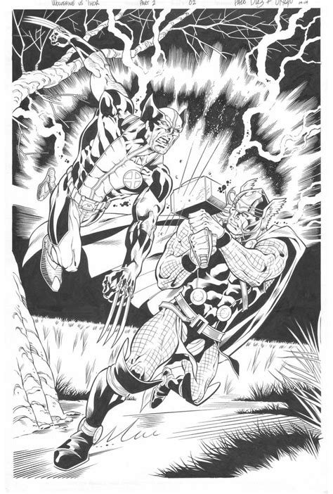 Wolverine Vs Thor 02 P 02 By Willortego On Deviantart