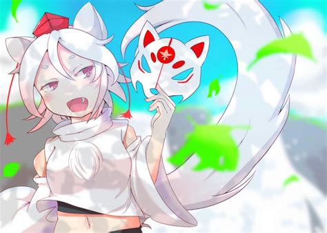 Awoo With A Mask Touhou Kemonomimi