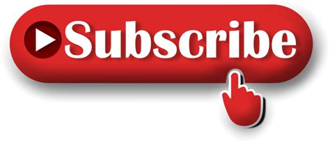 3d Subscribe Button Png Image Transparent Background